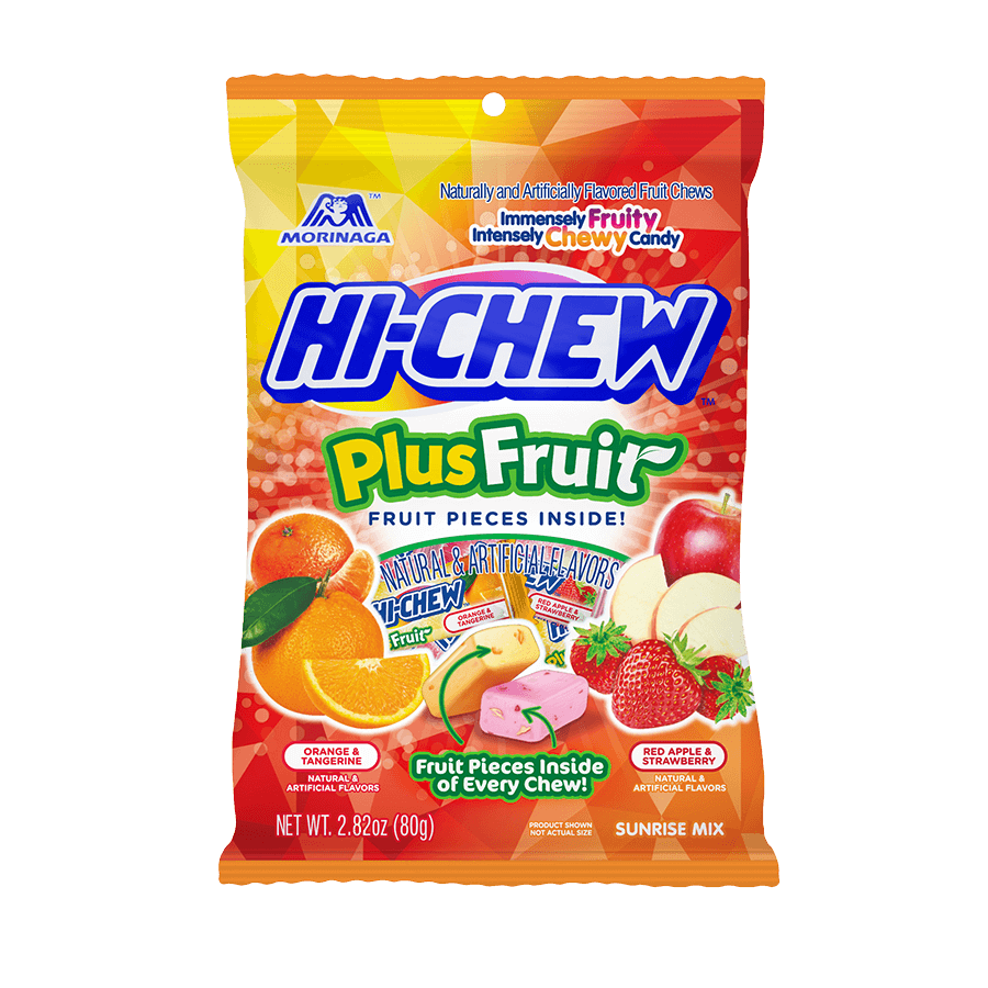 HI-CHEW Plus Fruit Peg Bag
