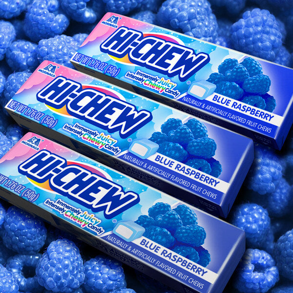 HI-CHEW® Expands Stick Flavor Offerings with Introduction of Blue Rasp