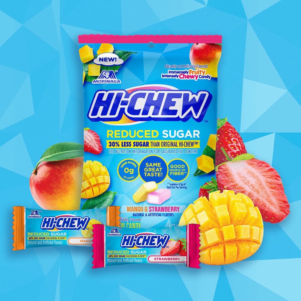 Introducing HI-CHEW™ Reduced Sugar: A New Better for You Candy