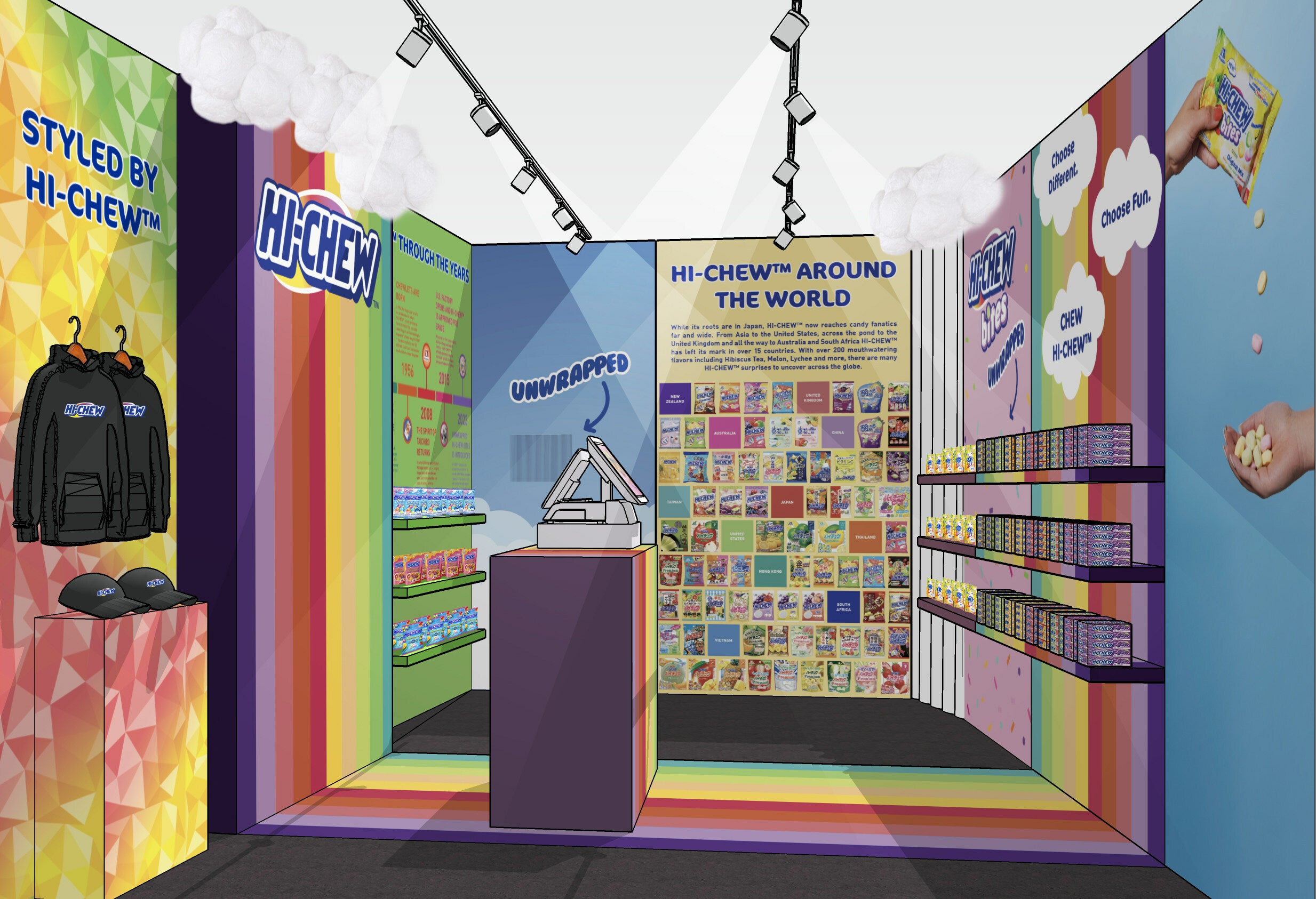 HICHEW™ Brings a BiteSize Candy Shop to the Big Apple