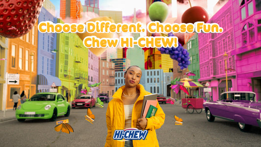 Choose Different. Choose Fun. Chew HI-CHEW®.