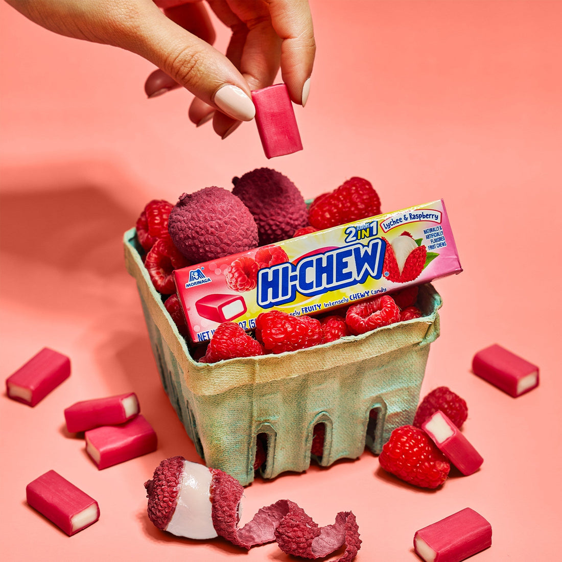 Two Refreshing Flavors, One Bold Chew: HI-CHEW® Debuts New Lychee & Raspberry Stick at the 2026 Sweets & Snacks Expo
