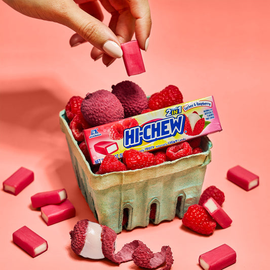 Two Refreshing Flavors, One Bold Chew: HI-CHEW® Debuts New Lychee & Raspberry Stick at the 2026 Sweets & Snacks Expo