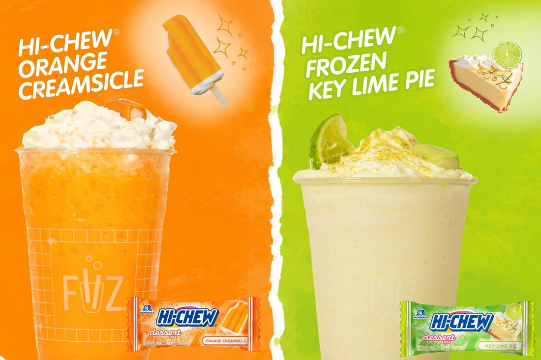 Sip into Summer: HI-CHEW® and FiiZ Team Up to Launch Two Dessert-Inspired Dirty Sodas