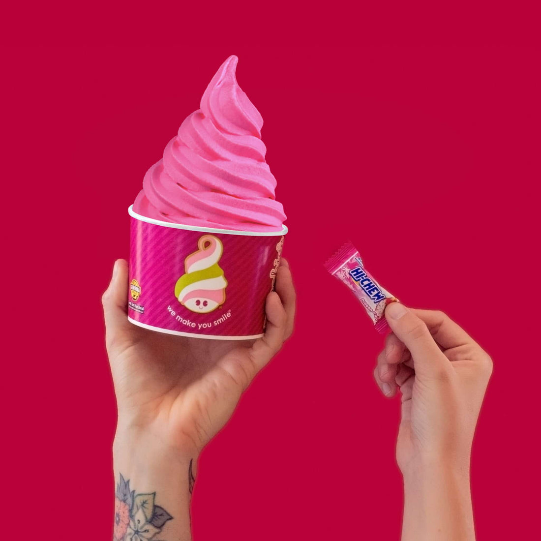 A Mouthwatering Collaboration from HI-CHEW™ and Menchie's Frozen Yogurt