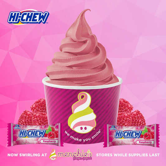 Introducing a Spectacular Frozen Yogurt from HI-CHEW™and Menchie's Frozen Yogurt