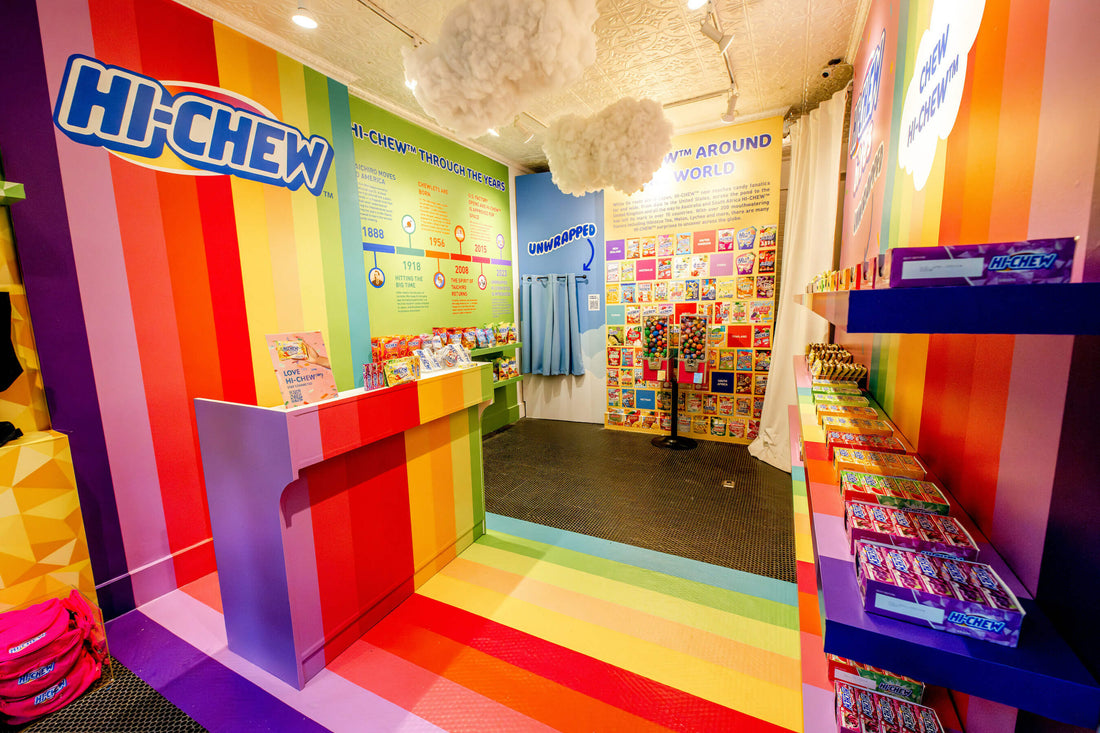 The first HI-CHEW® Bite-Size Candy Shop launched in New York City this summer