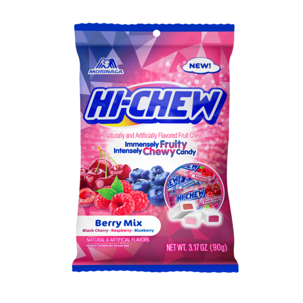 Give Your Taste Buds a Burst of Happiness with the new HI-CHEW™ Berry Mix