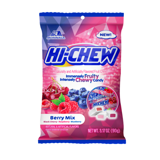 Give Your Taste Buds a Burst of Happiness with the new HI-CHEW™ Berry Mix