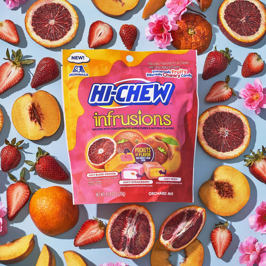 Introducing HI-CHEW™ Infrusions Orchard Mix: A NEW Infused Chewable Experience
