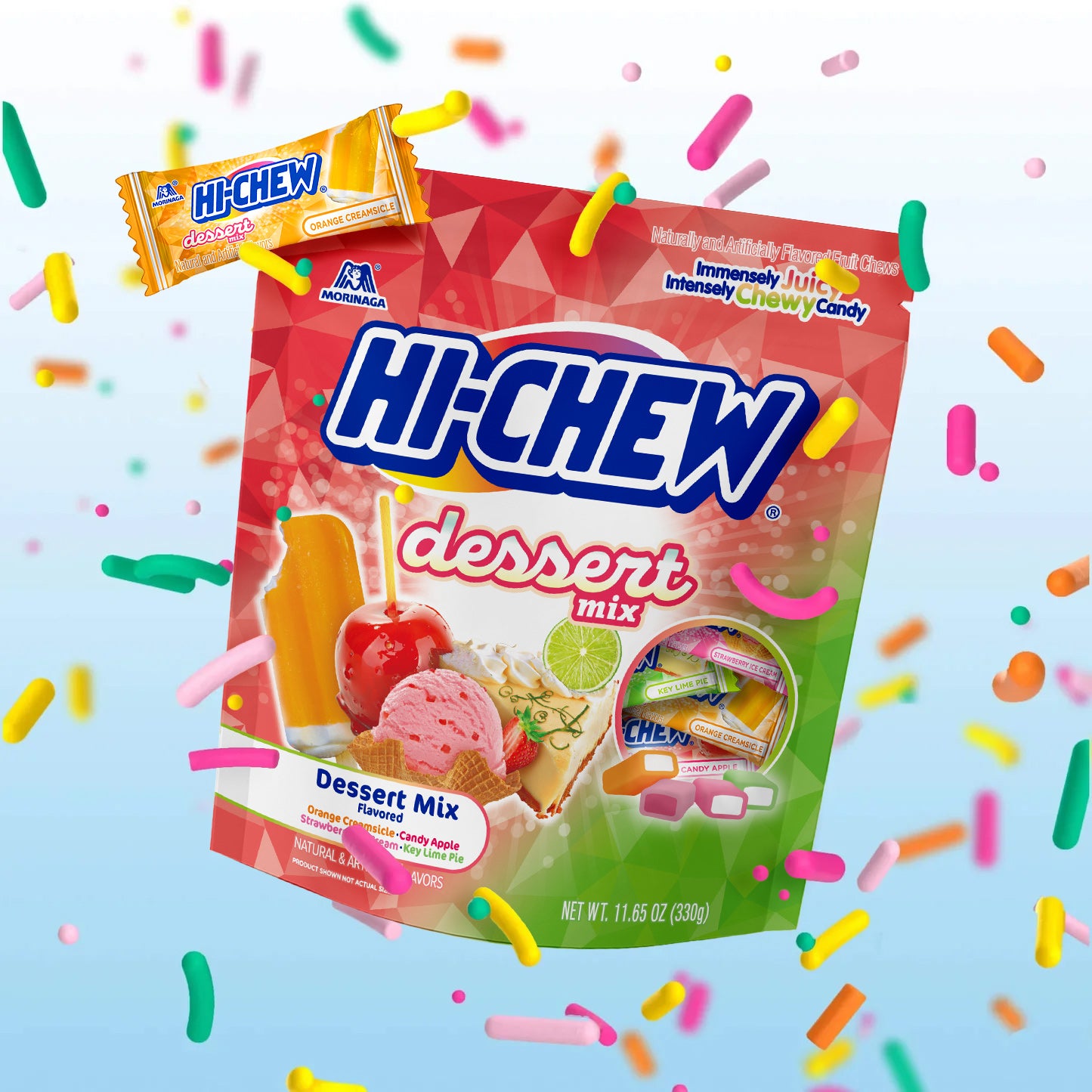 4-Flavor Dessert Stand Up Pouch