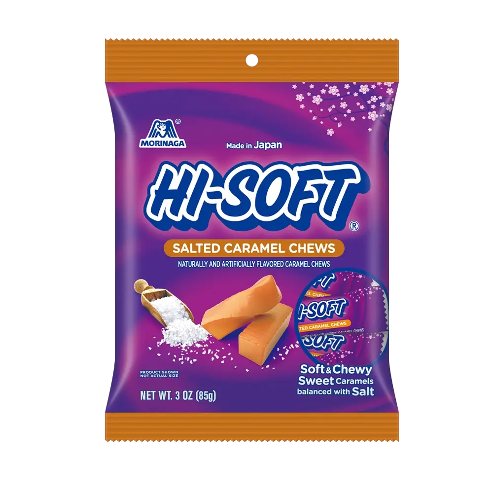 HI-SOFT® Salted Caramel Chews Peg Bag