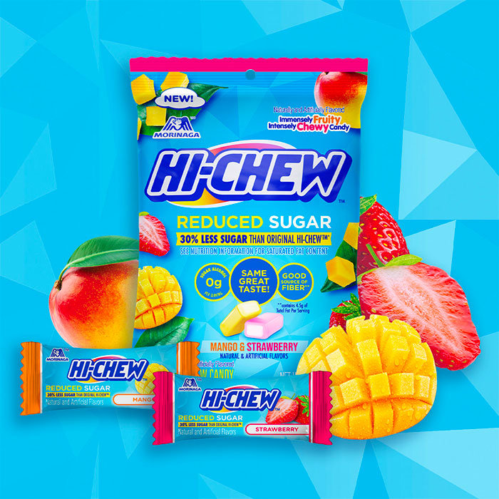 HI-CHEW™ INTRODUCES NEW BETTER-FOR-‘CHEW SNACKS