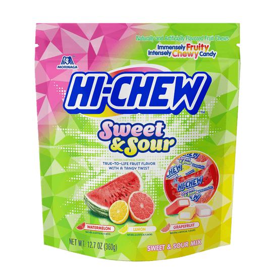 HI-CHEW Sweet & Sour Stand Up Pouch